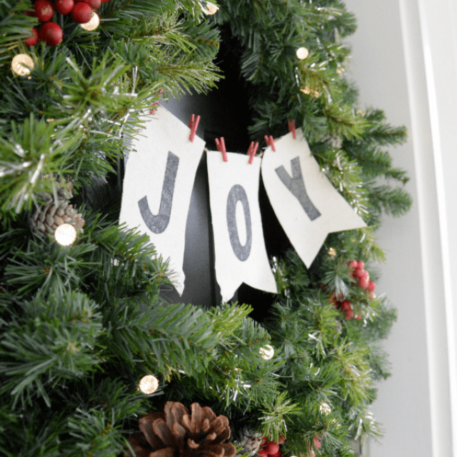 Christmas wreath making sessions.